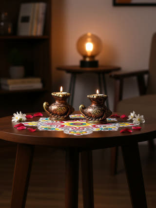 Sankh Diya | Set of 2