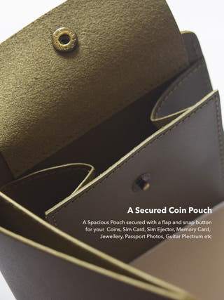 Abel Bifold Wallet | Olive