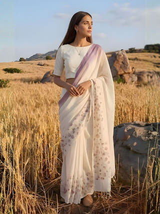 Harvest Bloom Saree