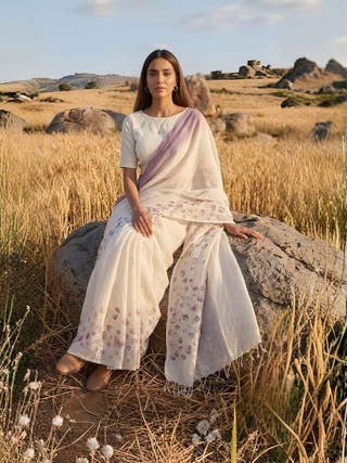 Harvest Bloom Saree