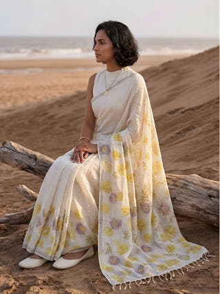 Meadow Mist Saree