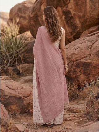 Roseate Mist Saree