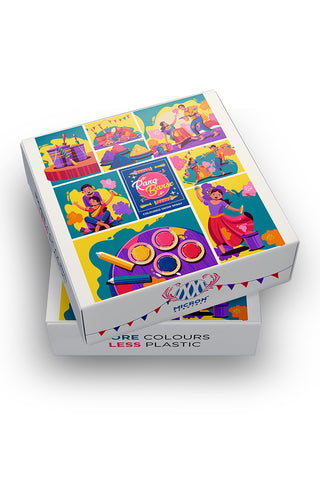 Rang Barse Holi Color Spray Gift Box | Pack of 3 Micron Aerosols