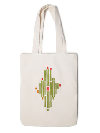 Hand Embroidered Tote Bag