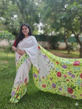 Gulbahar Satin Silk Saree