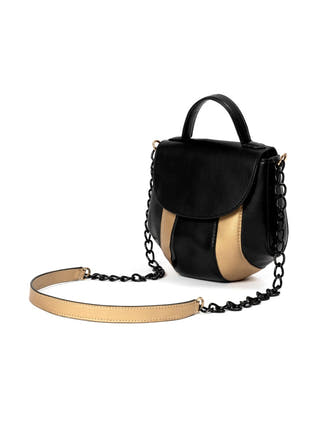 Aurora Vegan Leather Sling Black