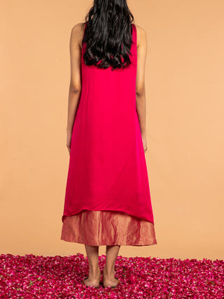 Chameli Halter Neck Dress Vasstram