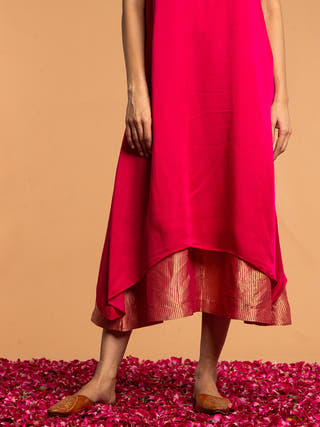 Chameli Halter Neck Dress Vasstram