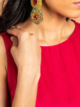 Chameli Halter Neck Dress Vasstram