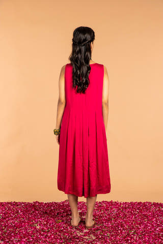 Noor Pleated Dress