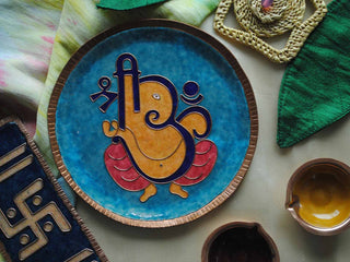 Vinayaka Ganesha Wallplate Ekibeki