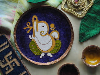 Vinayaka Ganesha Wallplate Ekibeki