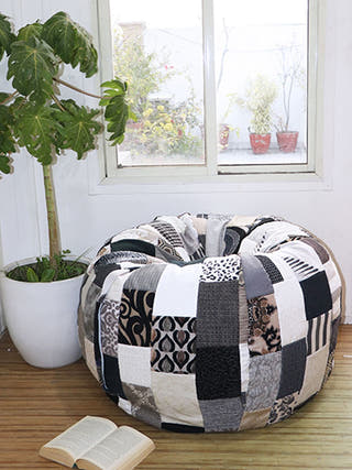 Monochrome Beanbag