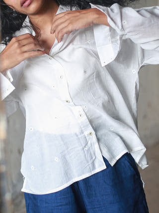 Core Shirt White with N.