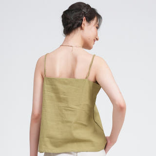 TopsWomen Organic Cotton Solid Slip TopSaltpetre