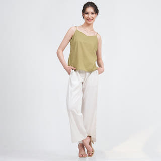 TopsWomen Organic Cotton Solid Slip TopSaltpetre
