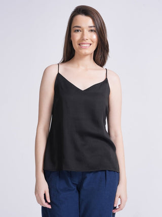 Women Tencel Slip Top Saltpetre