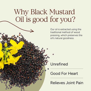 Wood Pressed Black Mustard Oil