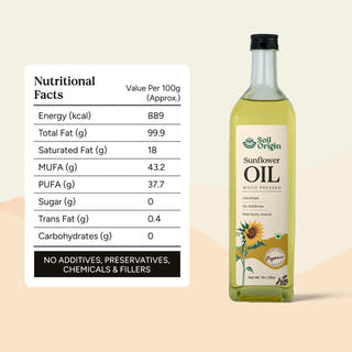 Wood Pressed Sunflower Oil