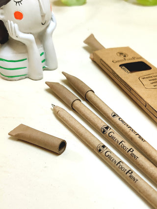 Recycled Paper Pens - Set of 20 GreenFootPrint