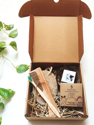 Personal Care Kit- Zero waste Eco Starter Gift Box GreenFootPrint