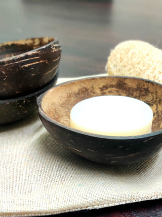 Coconut Shell Soap Dish The Bare Bar