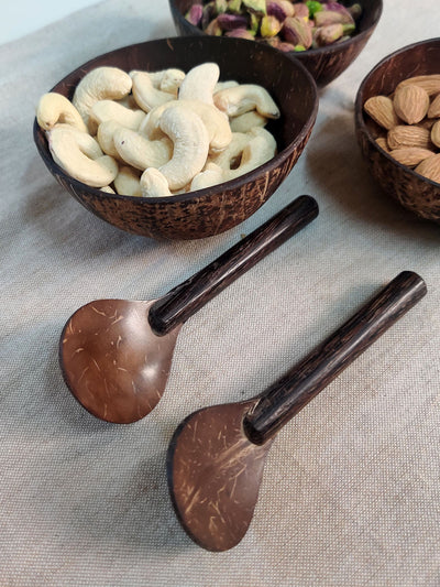 Coconut Shell Spoons- Set of 2 GreenFootPrint