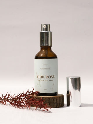 Tuberose Shower Oil The Bare Bar