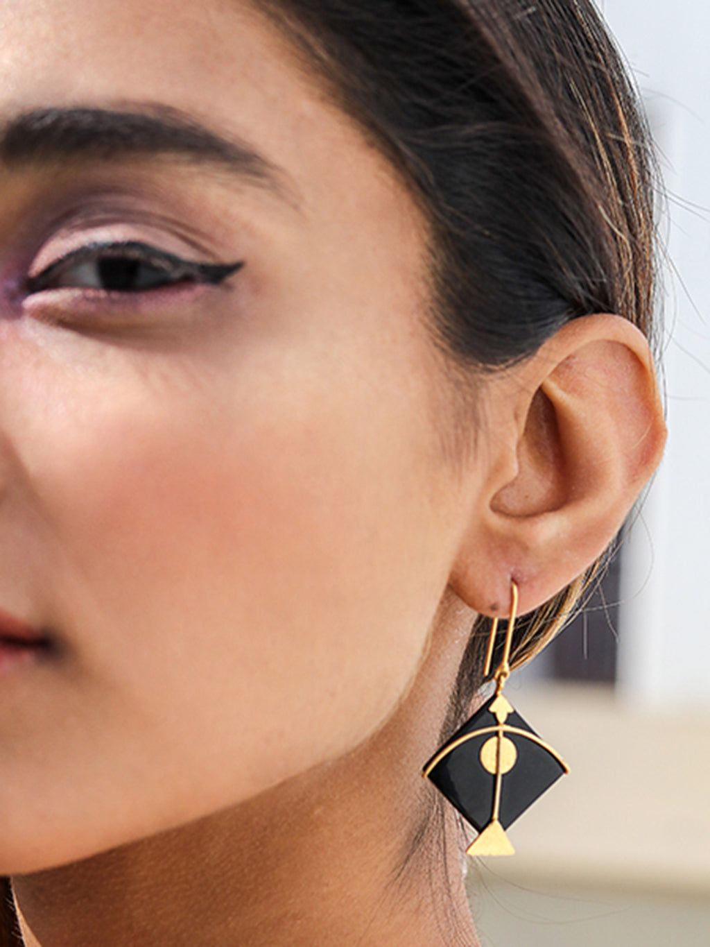 PATANG Earrings Quartz