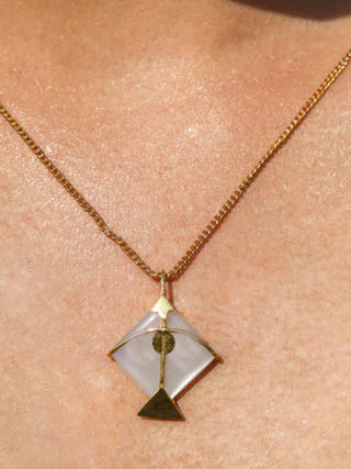 PATANG One Eye Moonstone Pendant Baka