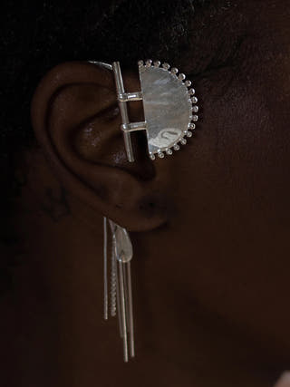 SEJAL Ear Cuff with Danglers Single Piece Baka