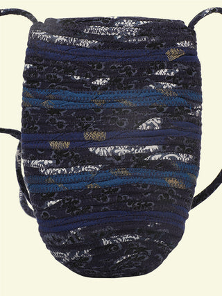  Phone Bag Navy Blue by Padukas Artisans sold by Flourish
