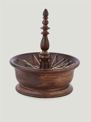  Sultan Pin Holder Brown by Anantaya sold by Flourish