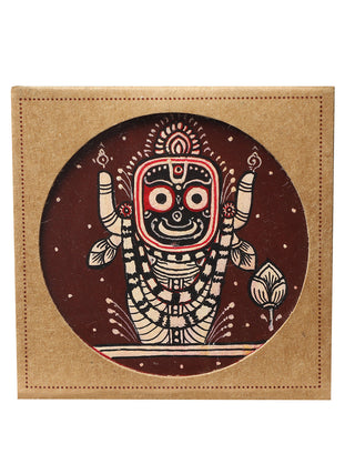 Handmade Ganjifa Fridge Magnets ( Buddha ) POTLI a bag of wonders
