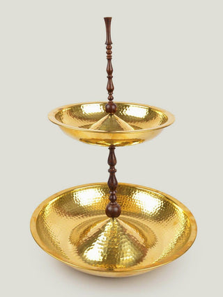  Suri Two-Tier Platter by Anantaya sold by Flourish