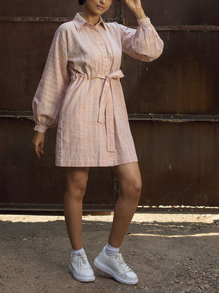 Belted Shirt Dress Anushé Pirani