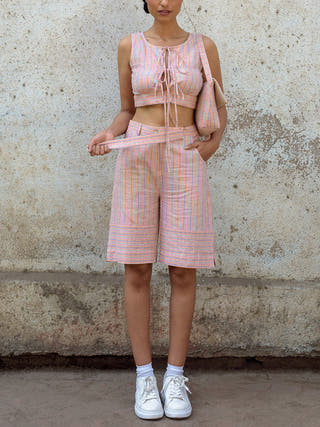 Tie-up Crop Top Anushé Pirani