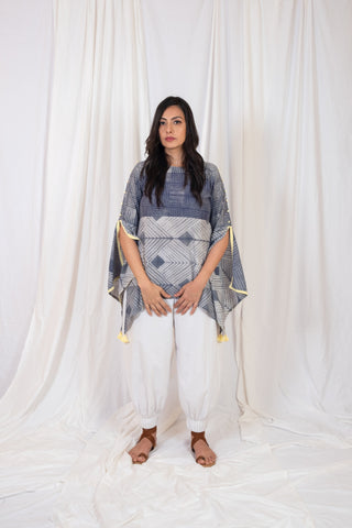 Butterfly sleeve top with slits Amar Kosa
