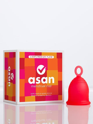 Asan Menstrual Cup Red Asan