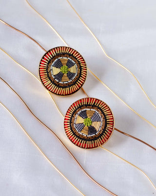 SAARANG Alice Earrings, Multicolor Solayi