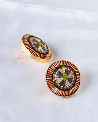 SAARANG Alice Earrings, Multicolor Solayi