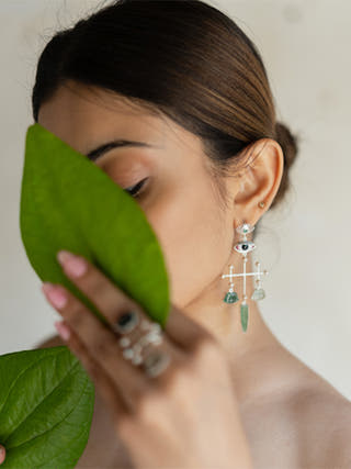 PICHWAI Bageecha Earrings Baka