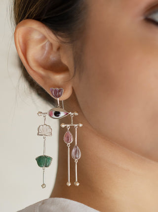 PICHWAI Lotus Earrings Baka