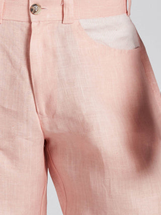 Ray Contrast Pocket Shorts Pink B Label