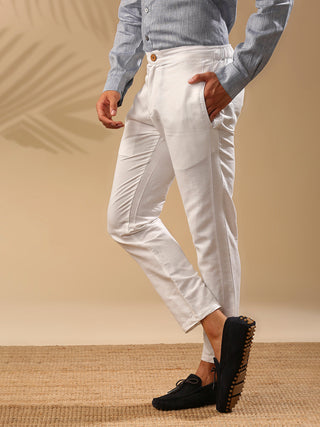 Cedar Tailored Pants- White B Label