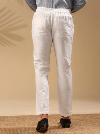 Cedar Tailored Pants- White B Label