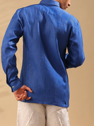 Aspen Button down Shirt- Blue B Label