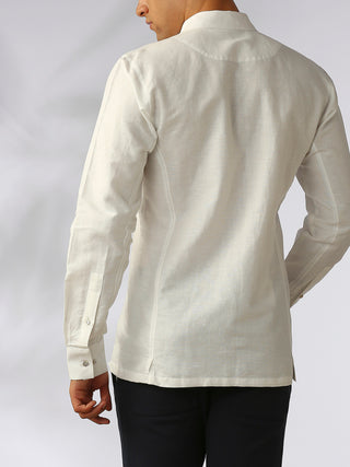 Aspen Button down Shirt- White B Label