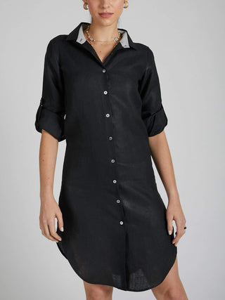 Fern Shirt Dress Black B Label
