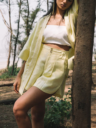 Sakura Kimono Overlay - Yellow B Label